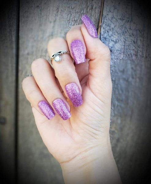 Purple Glitter