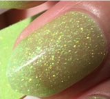 Green Jelly Glitter